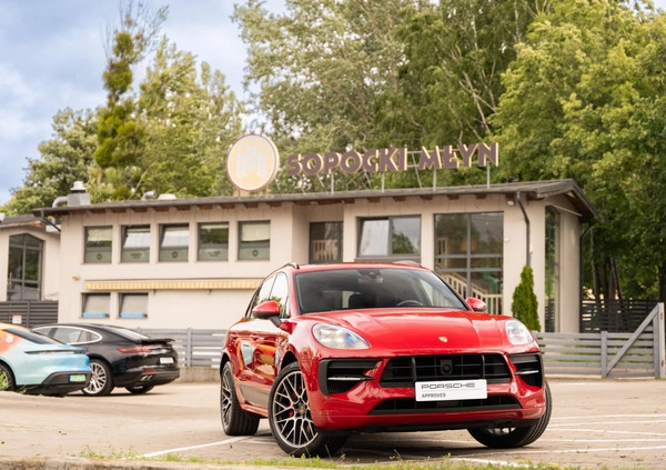 Porsche Macan cena 335900 przebieg: 105910, rok produkcji 2020 z Cedynia małe 379